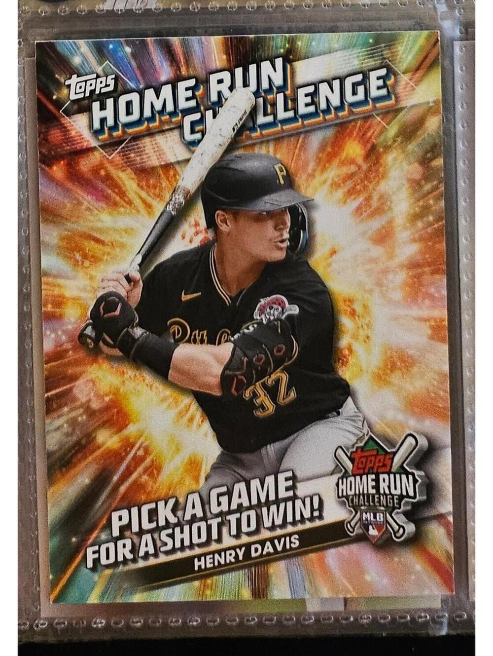 2024 Topps #HRC-19 Henry Davis BASEBALL Pirates